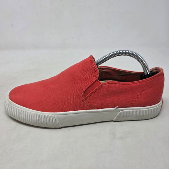 Vionic Groove Slip-On Womens 7 Coral Canvas Comfort Sneakers Casual - Picture 2 of 8